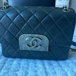 Chanel Lamb Skin Quilted Shoulder Bag- Limited Edition